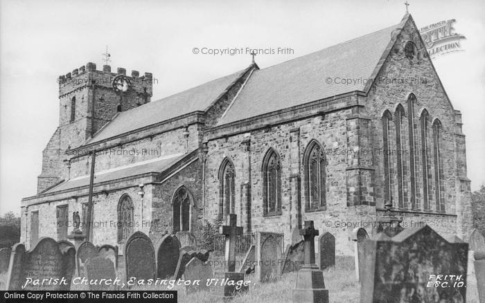 Photo of Easington Colliery, The Parish Church c.1950