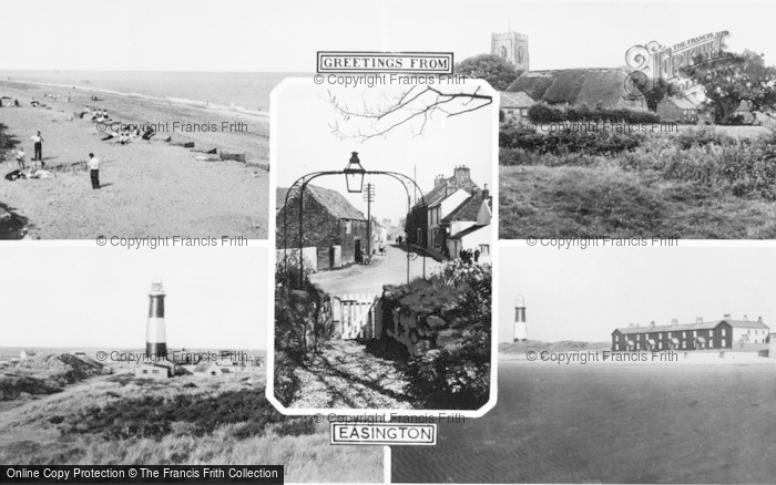 Photo of Easington, Composite c.1955