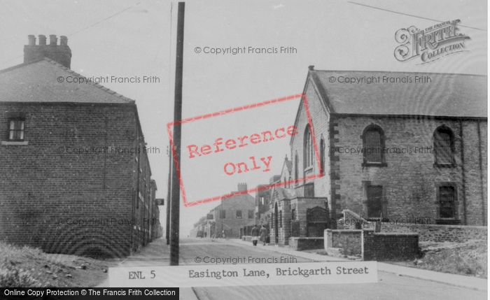 Photo of Easington Lane, Brickgarth Street c.1955
