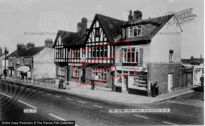 Photo of Easington Lane, Free Gardeners' Arms c.1965