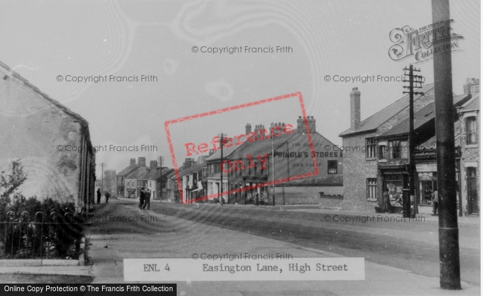 Photo of Easington Lane, High Street c.1955