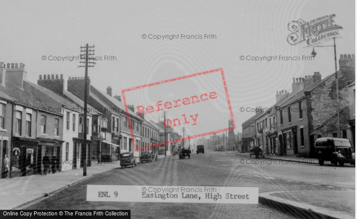 Photo of Easington Lane, High Street c.1955