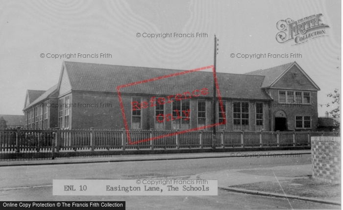 Photo of Easington Lane, The Schools c.1955