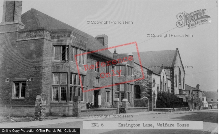 Photo of Easington Lane, Welfare House c.1955