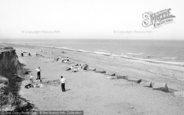 Photo of Easington, The Beach c.1955