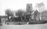 The Church And Square c.1955, Easington