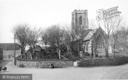 The Church And Square c.1955, Easington