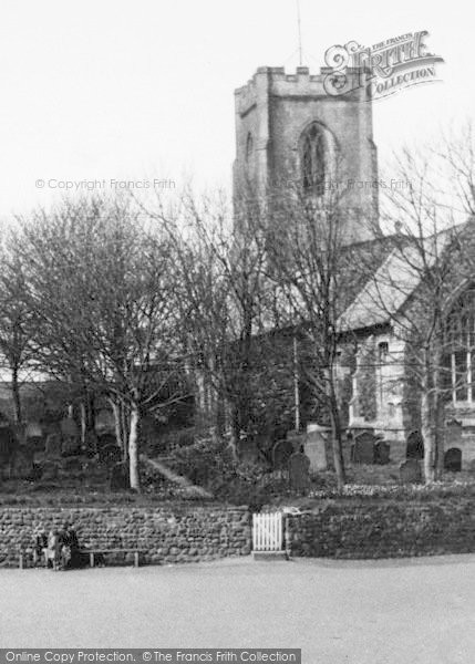 Photo of Easington, The Church c.1955