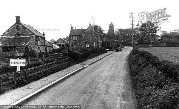 Photo of Easington, The Village c.1955