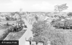 The Village From Tower House c.1955, Easington
