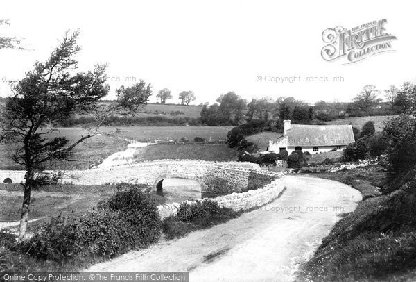 Photo of East Aberthaw, Burton Bridge 1899