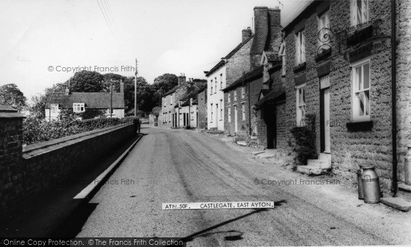 Photo of East Ayton, Castlegate c.1960