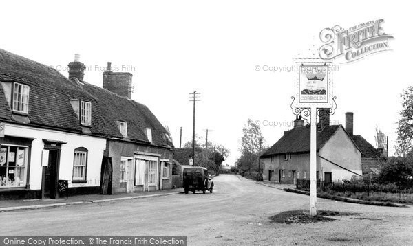 Photo of East Bergholt, Burnt Oak c.1955