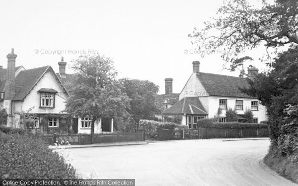 Photo of East Bergholt, Gables Corner, Gaston Street c.1955