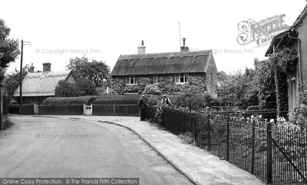 Photo of East Bergholt, Gaston End c.1955