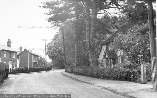 Photo of East Bergholt, Gaston Street c.1955