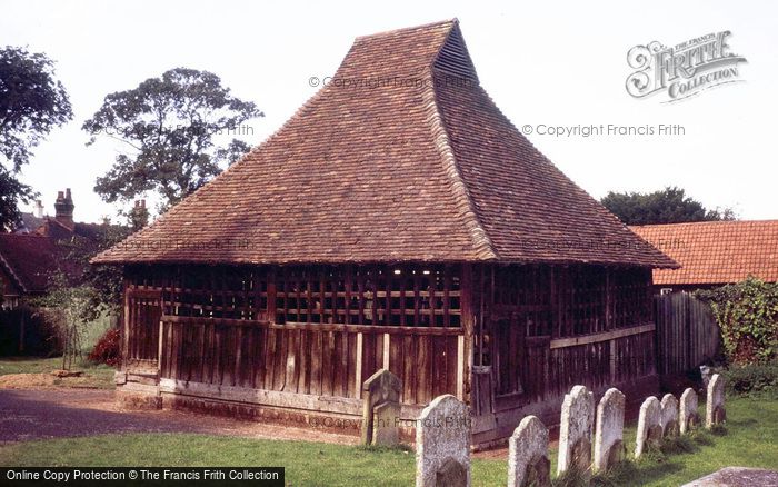 Photo of East Bergholt, St Mary's Church, Bellcage c.1985