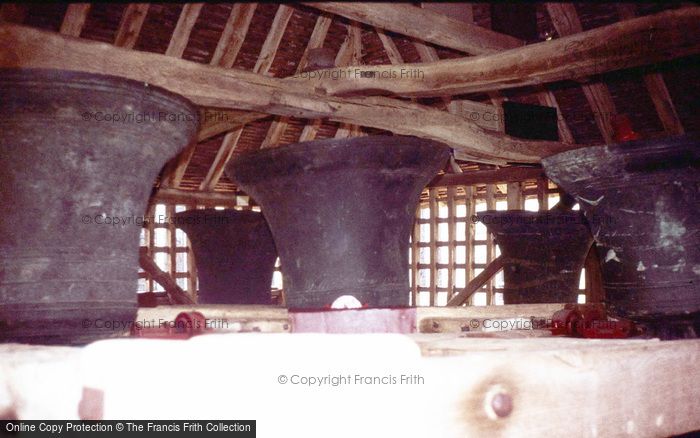 Photo of East Bergholt, St Mary's Church, Bellcage, Interior c.1985