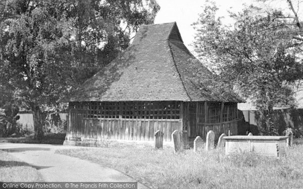 Photo of East Bergholt, The Bell Cage c.1955