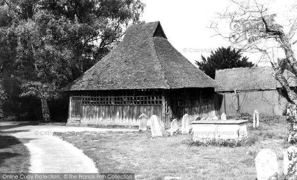 Photo of East Bergholt, The Bell Cage c.1960
