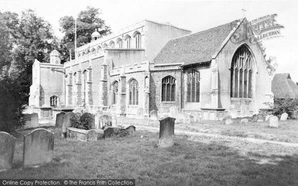 Photo of East Bergholt, The Church c.1960