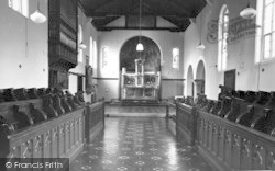 The High Altar And Choir Stalls, Franciscan Friary c.1955, East Bergholt
