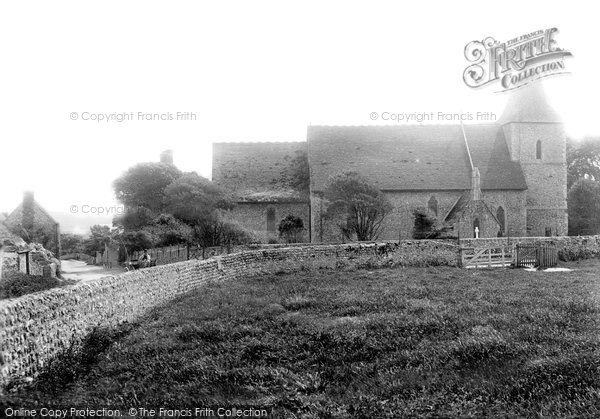 Photo of East Blatchington, St Peter's Church 1891