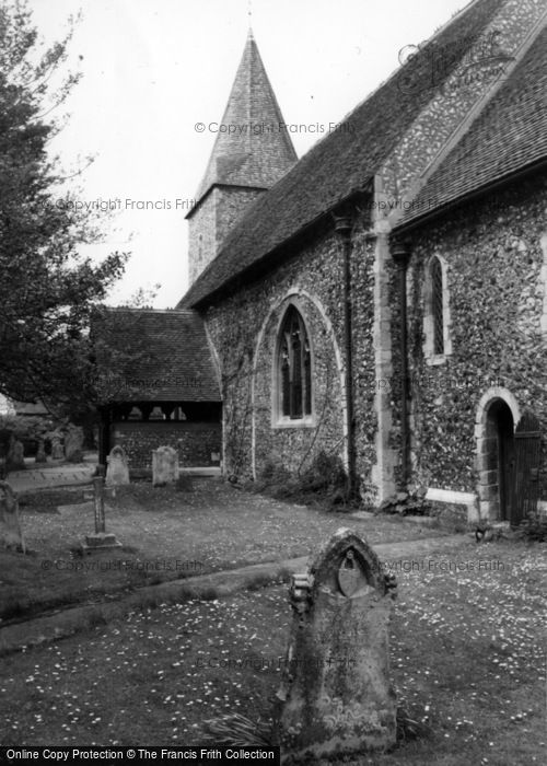 Photo of East Blatchington, St Peter's Church c.1965