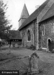 St Peter's Church c.1965, East Blatchington