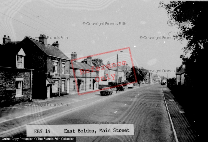 Photo of East Boldon, Main Street c.1965
