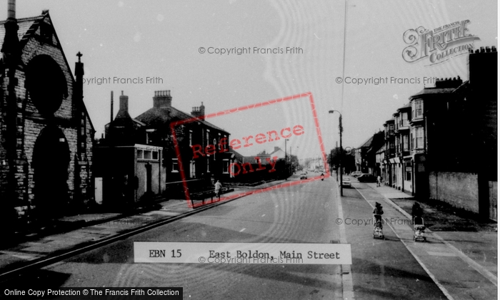 Photo of East Boldon, Main Street c.1965