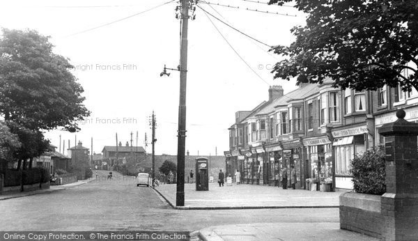 Photo of East Boldon, Station Terrace c.1955