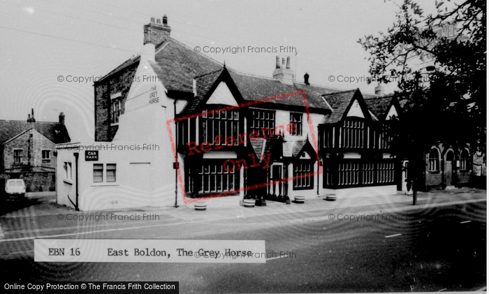 Photo of East Boldon, The Grey Horse c.1965