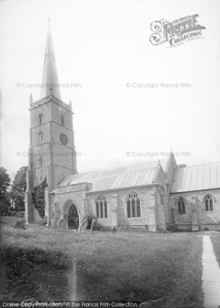 Photo of East Brent, Church 1887