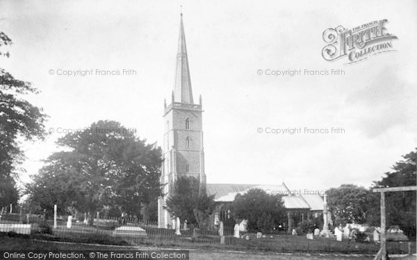 Photo of East Brent, Church 1903