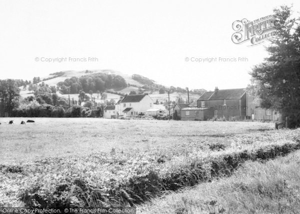 Photo of East Brent, Harvest Home Field c.1960