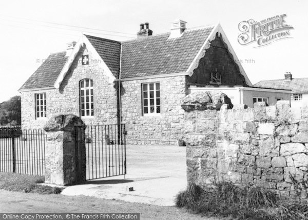 Photo of East Brent, The School c.1965