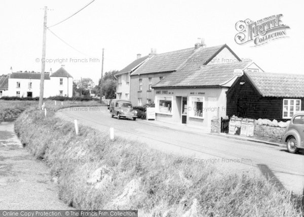 Photo of East Brent, The Shops c.1965