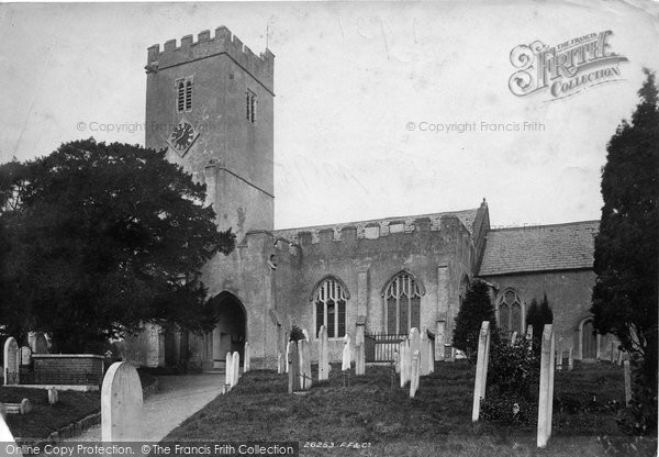 Photo of East Budleigh, All Saints Church 1890