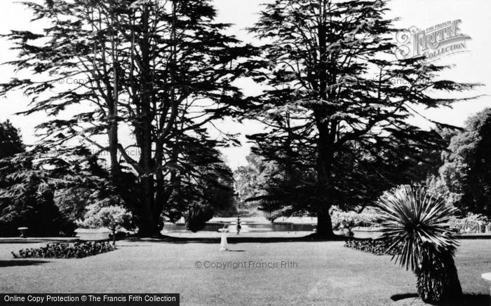 Photo of East Budleigh, Bicton Gardens, The Italian Gardens c.1955