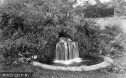Bicton House Waterfall 1890, East Budleigh