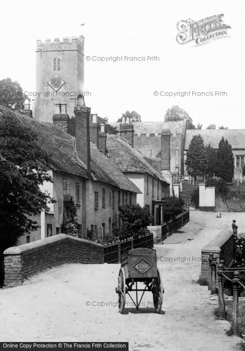 Photo of East Budleigh, Church And Main Street 1906