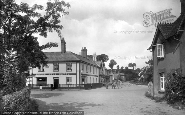 Photo of East Budleigh, Rolle Arms Hotel 1928