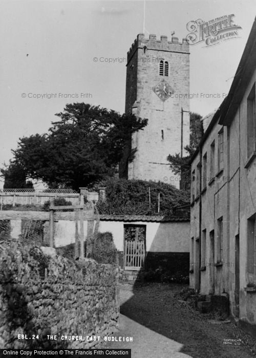 Photo of East Budleigh, The Church c.1955