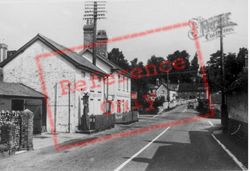 The Crossroads c.1955, East Budleigh