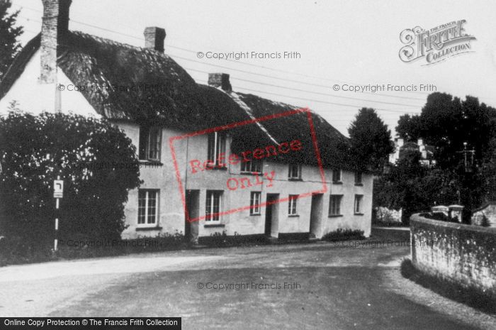 Photo of East Budleigh, The Village c.1955