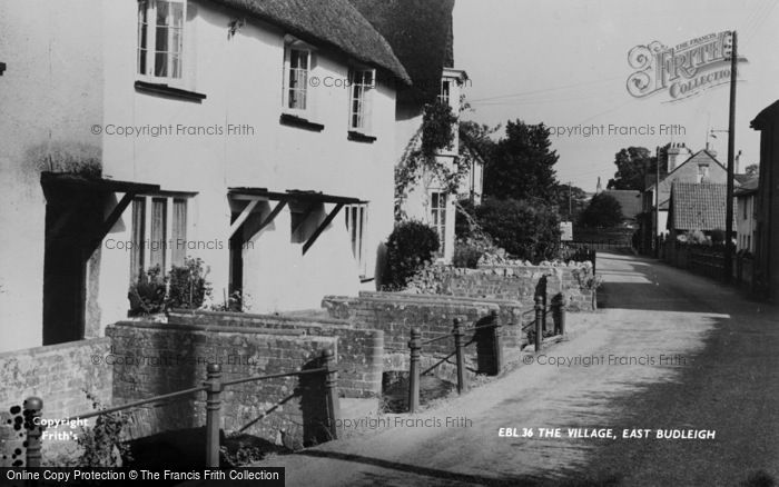 Photo of East Budleigh, The Village c.1960