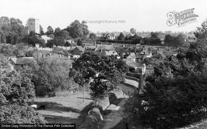 Photo of East Budleigh, The Village From Hayes Lane c.1955