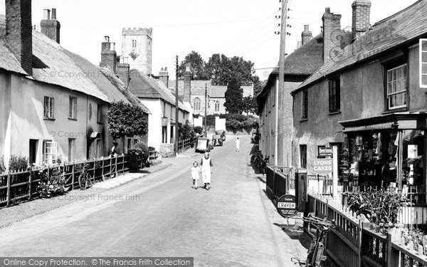 Photo of East Budleigh, The Village Shop 1938