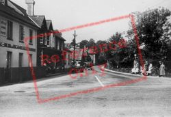 View From The Crossroads c.1955, East Budleigh